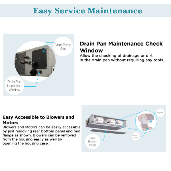 Daikin AC Ceiling Duct Standard Malaysia 3 PK 3 Phase - FDMC85AV14 (WIRELESS)